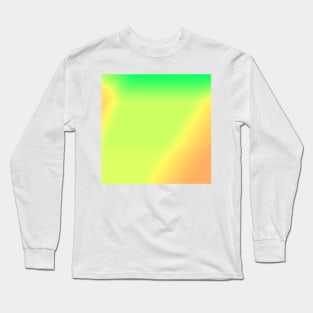 green peach orange texture design Long Sleeve T-Shirt